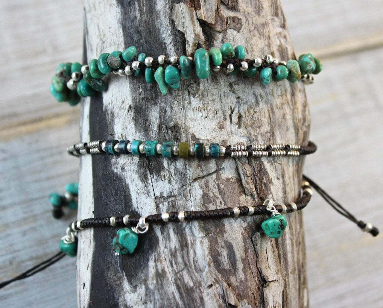 Turquoise Eclectic Bracelet Stack - DharmaShop