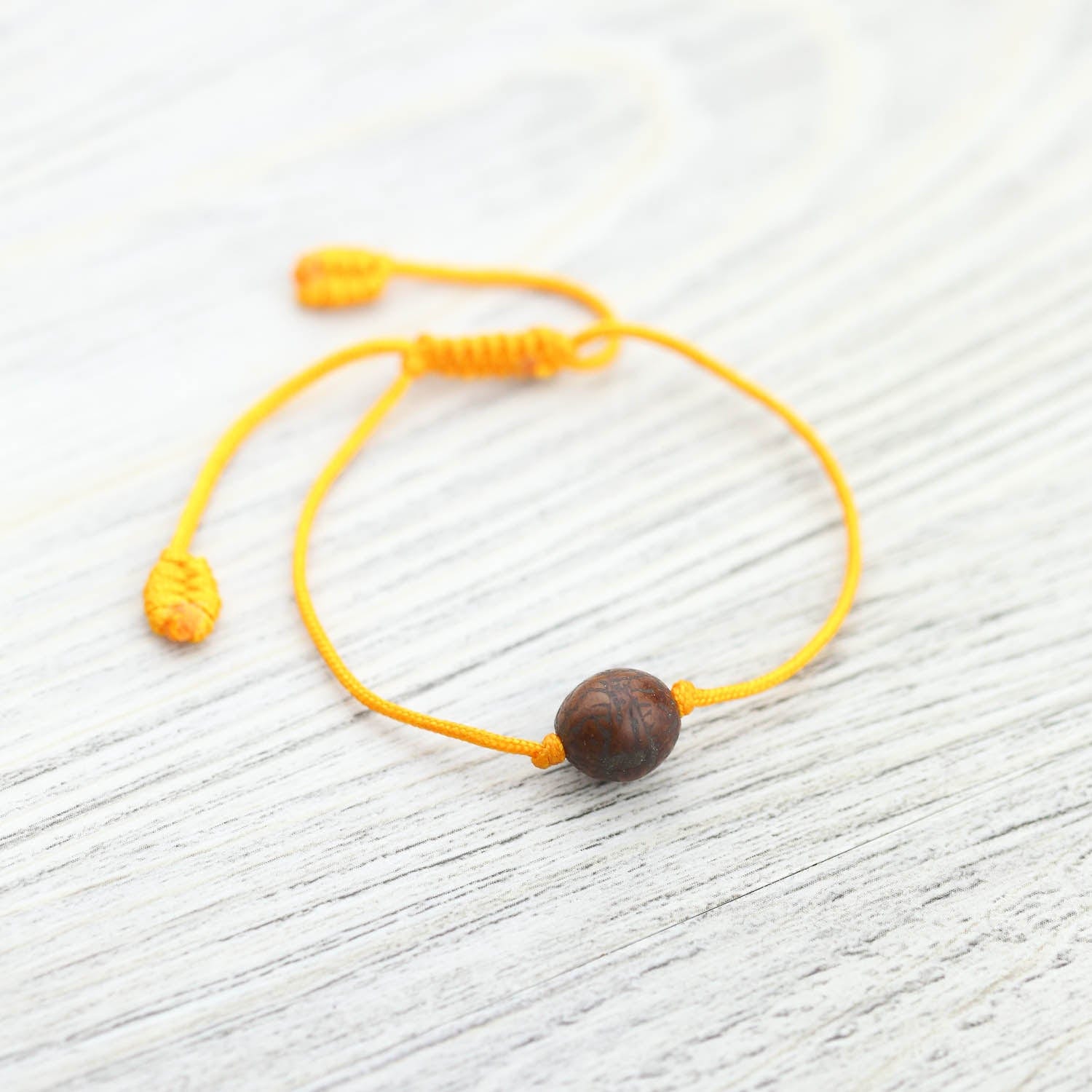 Yellow String Bracelet