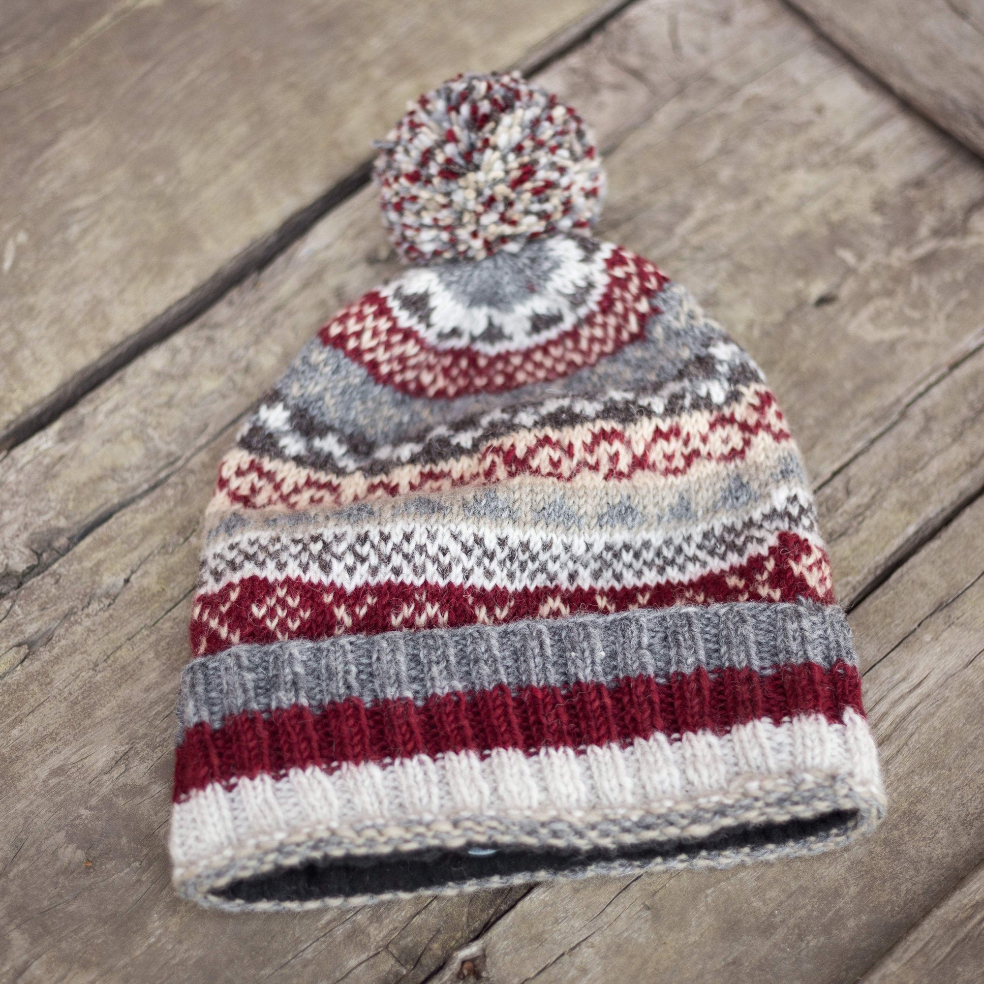 Handmade Himalayan Wool Hat - DharmaShop