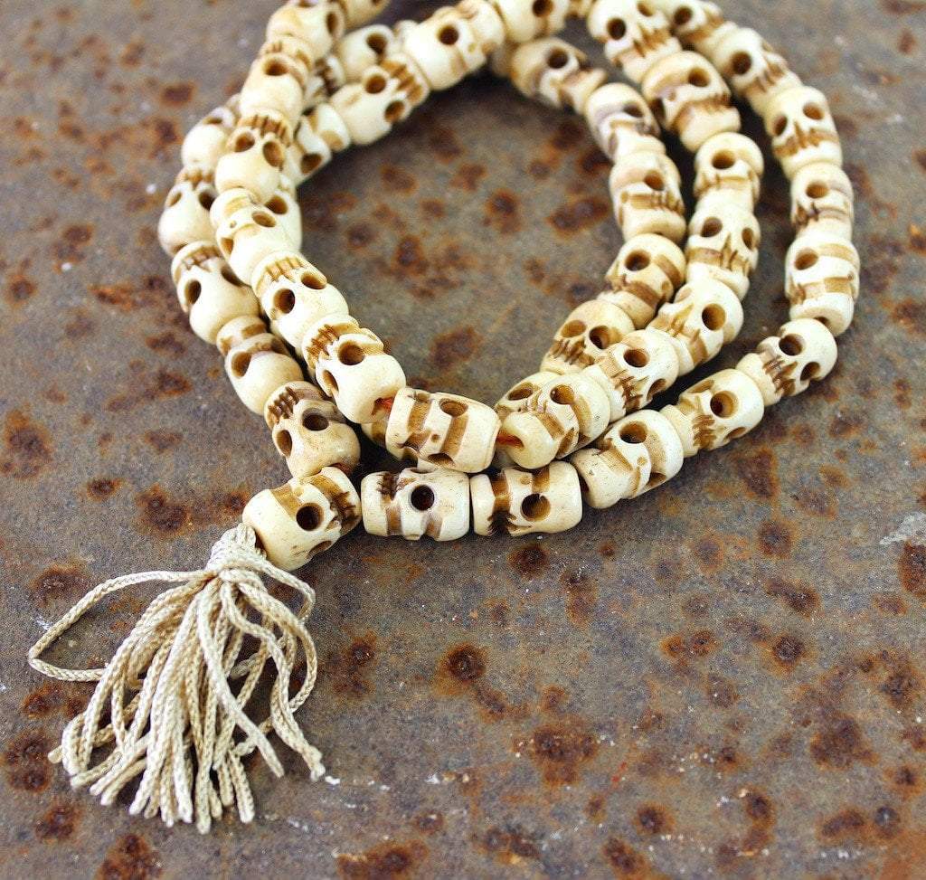 54 Bead Skull Mala Beads - DharmaShop