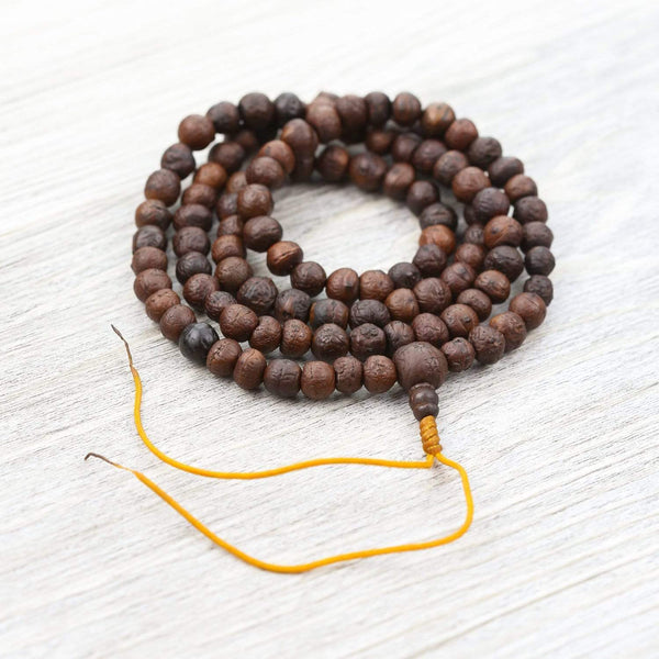 Monks at Boudha Antique Bodhi Mala - DharmaShop