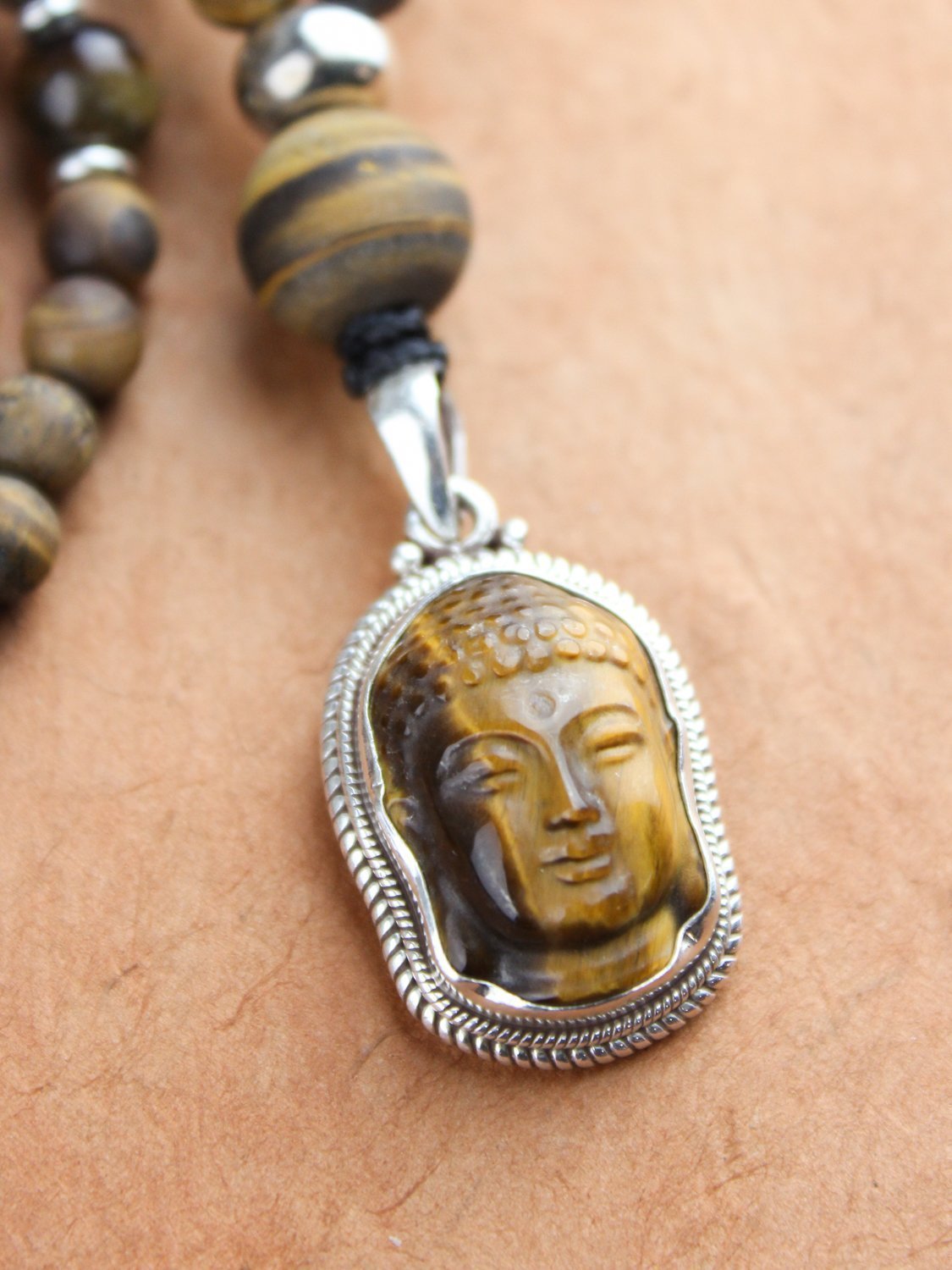 Tiger Eye Protection and Strength Mala - DharmaShop