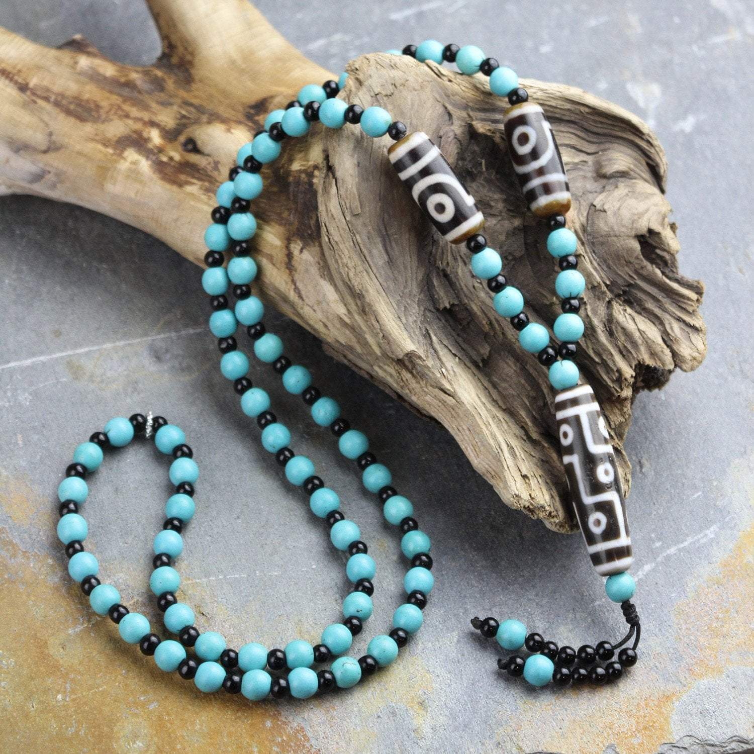 tibetan beads necklace