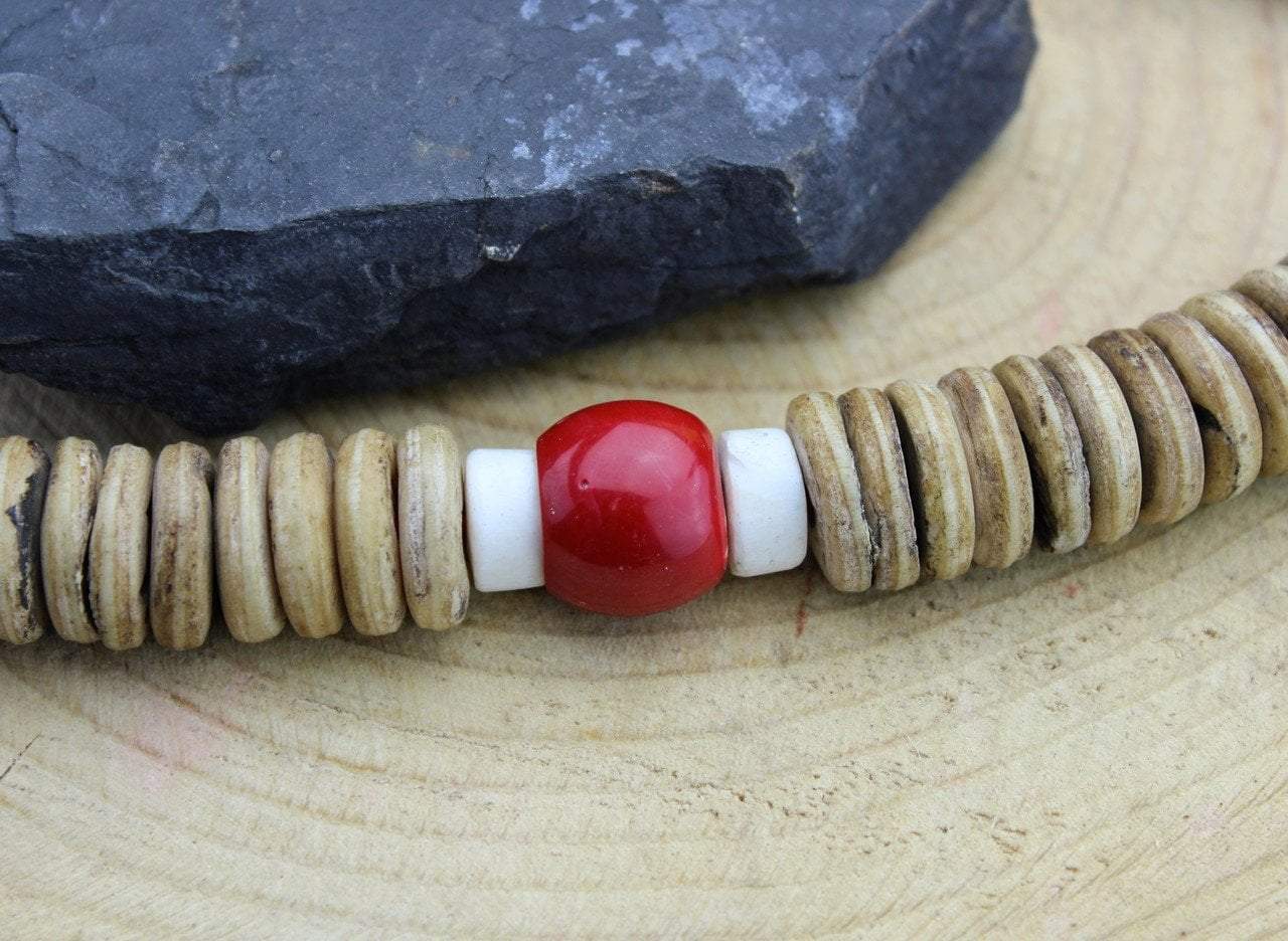 One of a Kind Bone Monk's Mala - DharmaShop