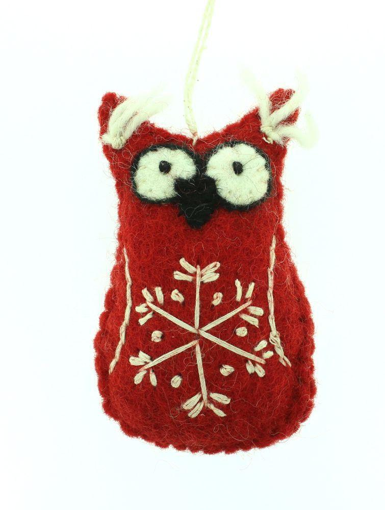 Felt Yeti Ornament - DharmaShop