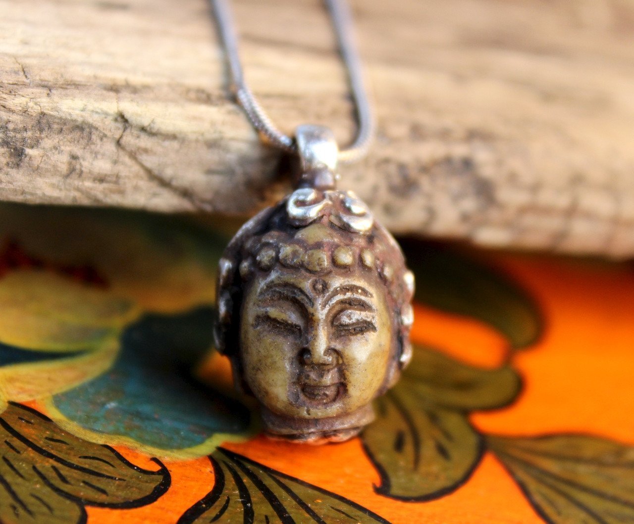 Pure Jade Buddha Pendant - DharmaShop