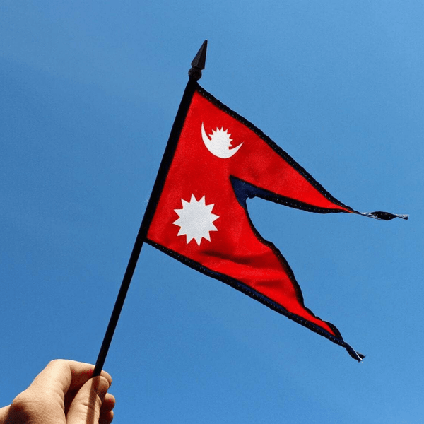 Mini Nepal Flag - DharmaShop