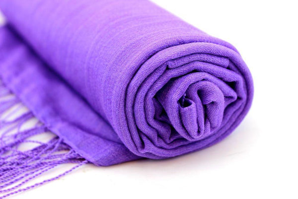 Water Pashmina Shawl in Lavender - DharmaShop