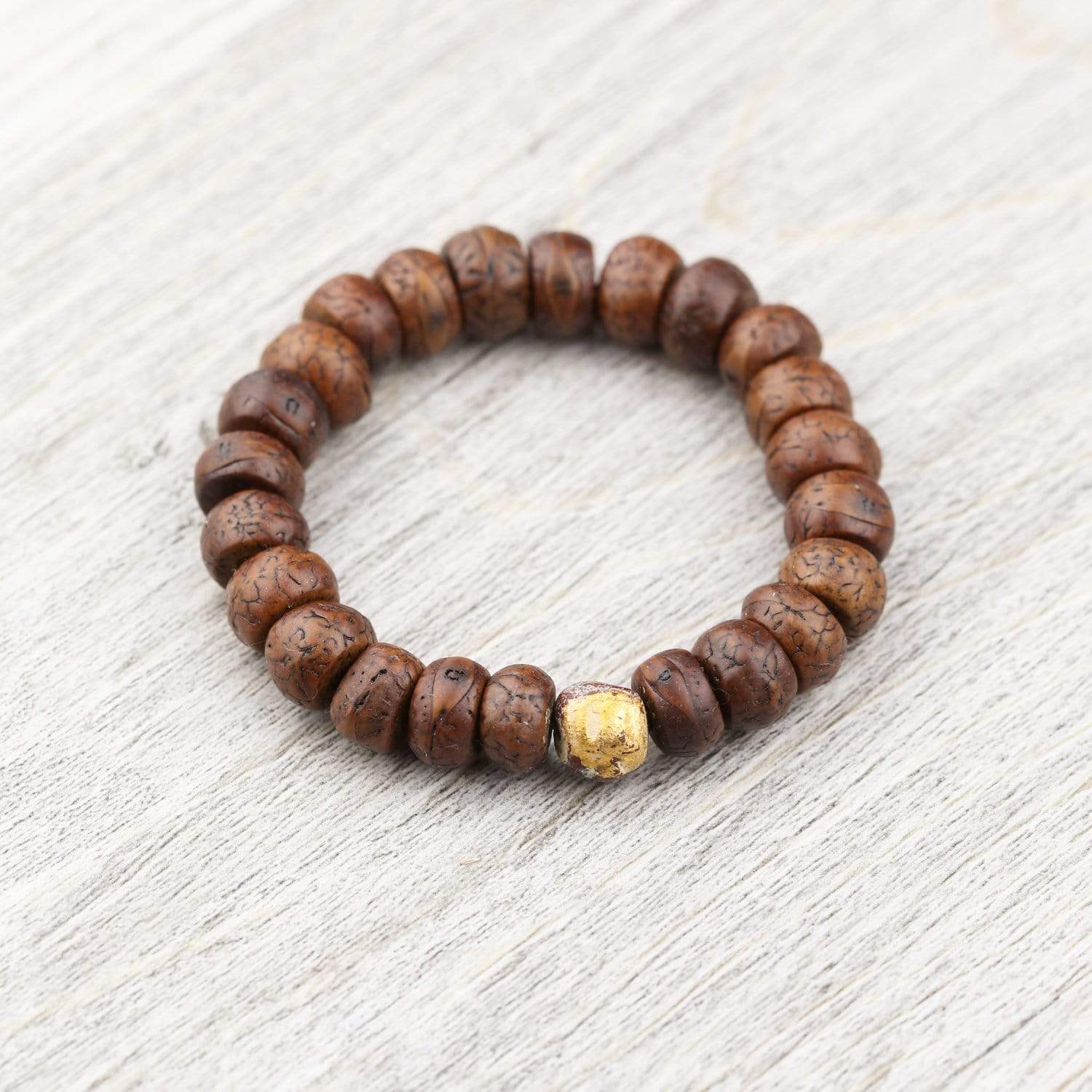 Energizing Bodhi Seed Wrist Mala Bracelet - DharmaShop