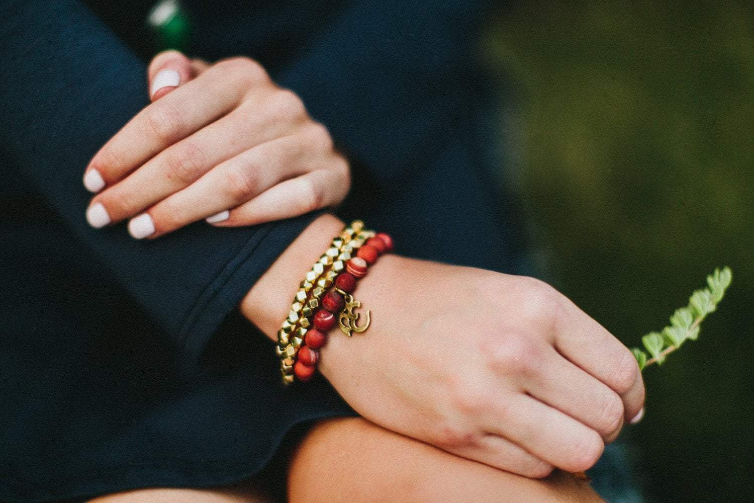 Eternal Power Red Jasper Wrist Mala