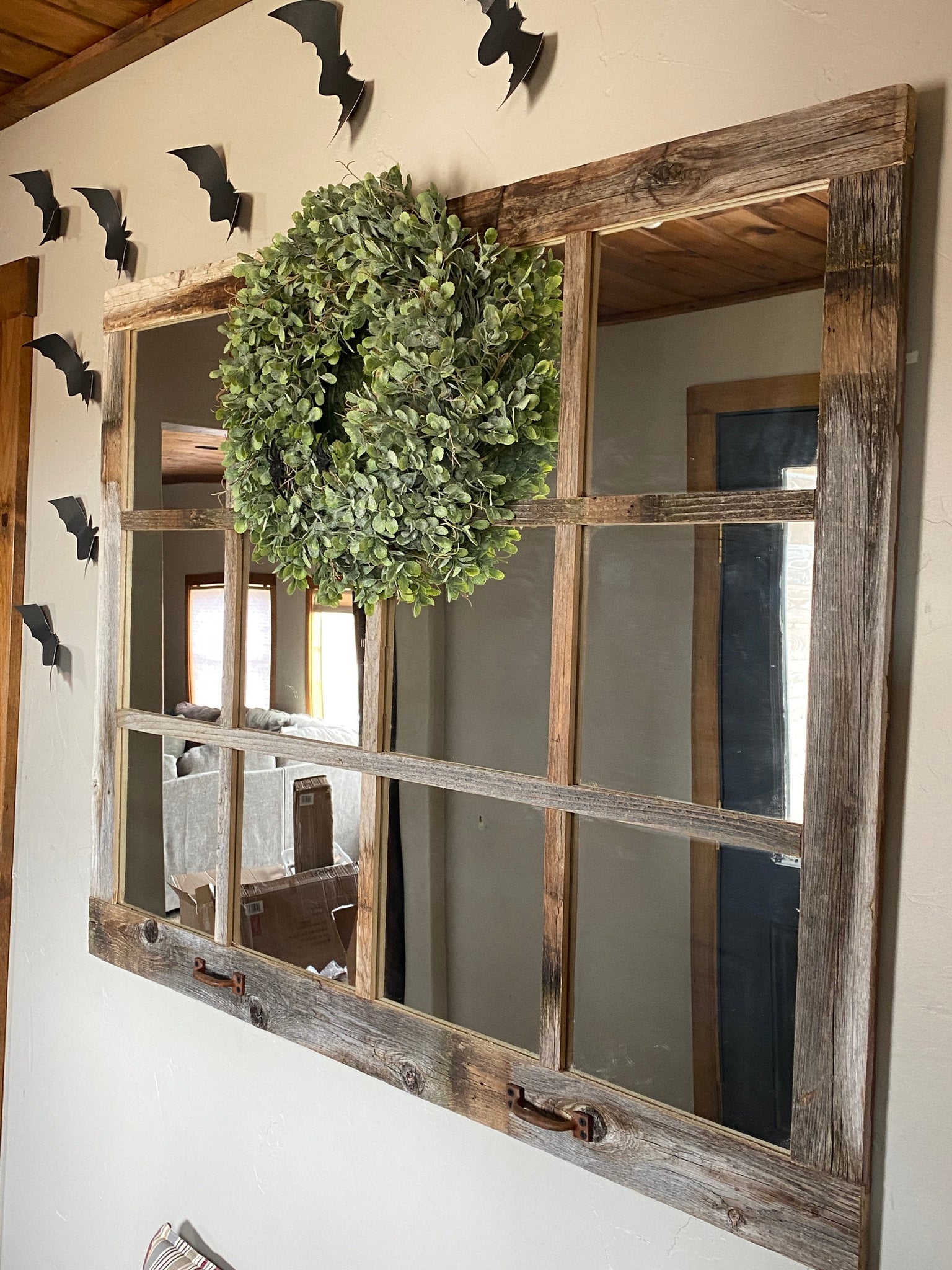 Rustic Home Decor Mirror – Rusty Mill Decor