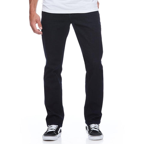 black athletic fit jeans