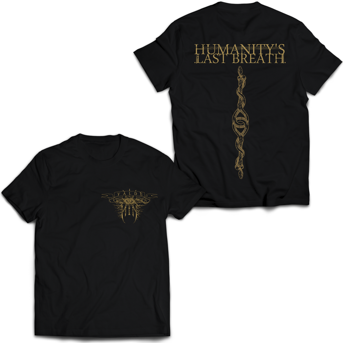 Download VÄLDE Black T-Shirt - Humanitys Last Breath