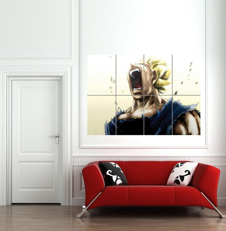 Dragon Ball Z Giant Wall Posters High Quality Dbz Home Decor