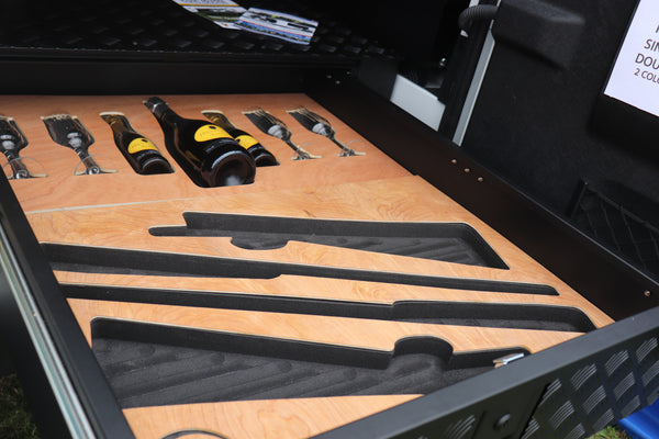 Land Rover Defender Storage Drawer Gun Foam Insert 