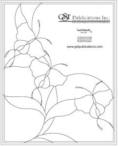 Free Stained Glass Patterns Gst Small Butterfly Panel For Bevel Clus The Avenue Stained Glass