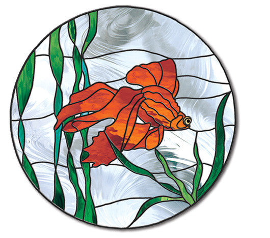 Free Stained Glass Patterns Fish Called Iris By Holly M Stedman The Avenue Stained Glass