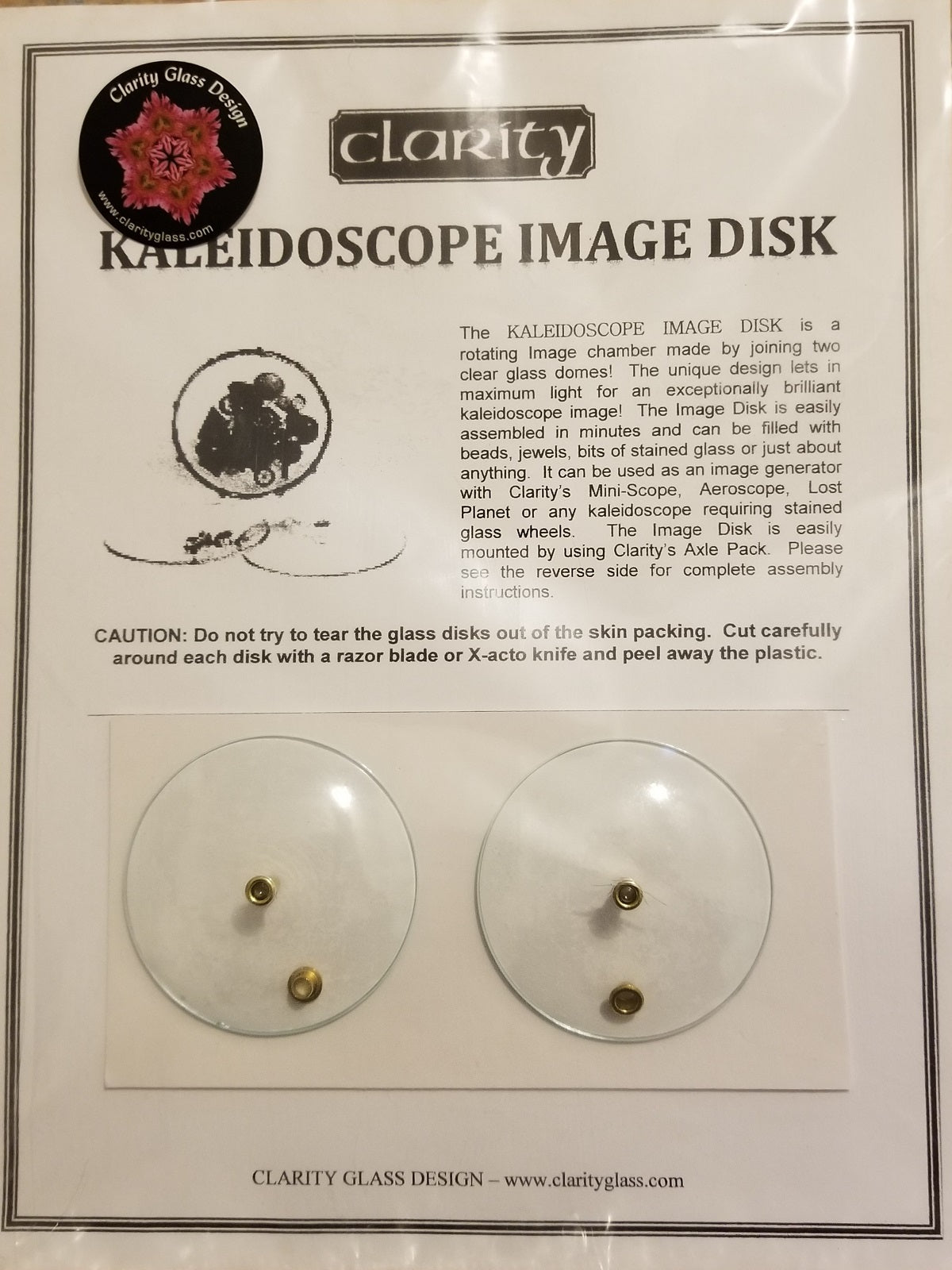 kaleidoscope image disc