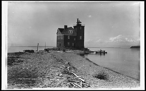 Antique Image of Mackinac Island