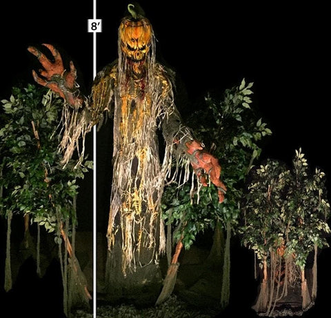 "Jack O’Lantern Reacher" Halloween Animatronic