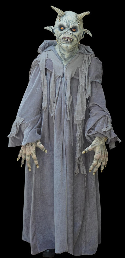 Gargoyle Crystal Ball Fantasy Cosplay Halloween Costume Walking Stick Cane  36