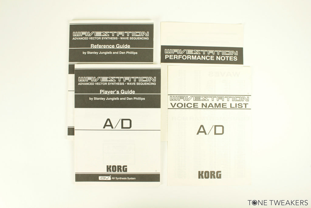 korg wavestation vst manual