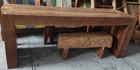 Recycled Teak Wood Console