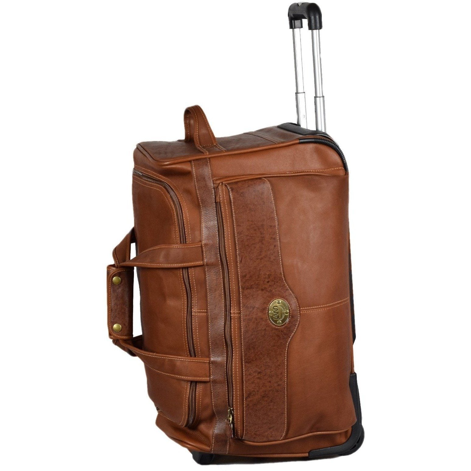 Santa Fe Cruiser Wheeled Duffel Bag– LAND Leather Goods