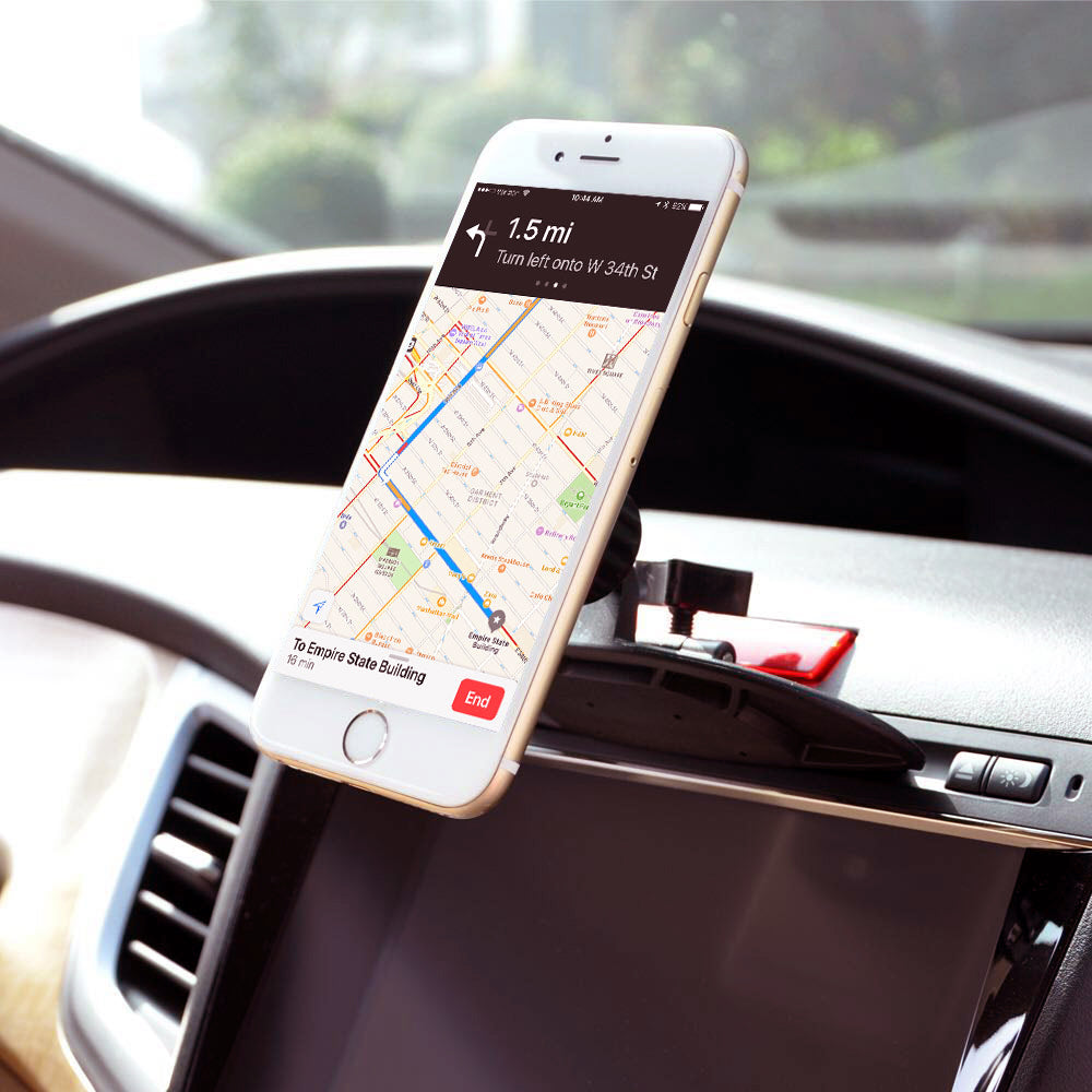 Lax Premium Magnetic Cd Slot Car Mount Phone Holder For Iphone Samsun Laxgadgets Net