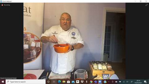 Truffle making webinar hosted by Joanna Pollard and chef and chocolatier Mr David Greenwood-Haigh - Fairtrade Fortnight 21