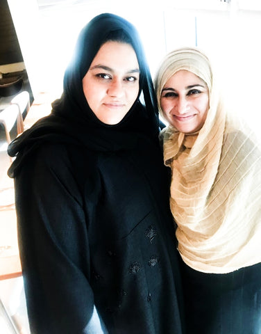 Sabeena Ahmed with Khadijah (BSEP, NAMA and SSE London) Badiri Social Enterprise Programme Cohort 1 2018