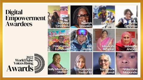Digital Empowerment Awardees: World Pulse 50, Voices Rising in 2022 with Sabeena Z Ahmed