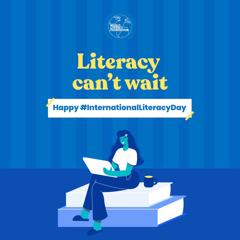 Literacy can't wait - International Literacy Day and the World Literacy Foundation Read-A-Thon 2021 with Sabeena Z Ahmed