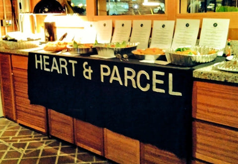 An Evening with Heart & Parcel, the Heart and Parcel Banner - December 2019