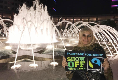 Sabeena Ahmed celebrates Fairtrade Fortnight 2019 in Dubai and the United ARab Emirates