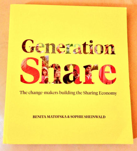 My copy of Generation Share kindly signed by Benita Matofska - Sabeena Ahmed and The Little Fair Trade Shop