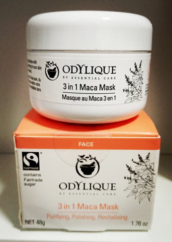  Fair Trade Ethical Ramadan 2021, Odylique 3 in 1 Maca Mask with fairtrade certified sugar with Sabeena Ahmed