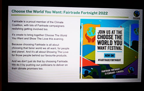 Fairtrade Fortnight 2022 Climate Coalition webinar with Sabeena Z Ahmed