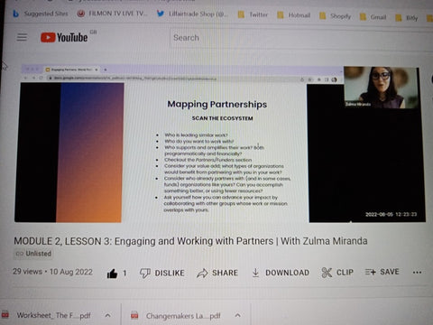 World Pulse Change maker Lab 22 - Module 2 lesson 3 , vlog with Sabeena Z Ahmed