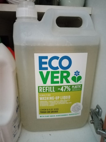 Zero Waste Week 2022 - Ecover Washing Up Liquid with Sabeena Z Ahmed