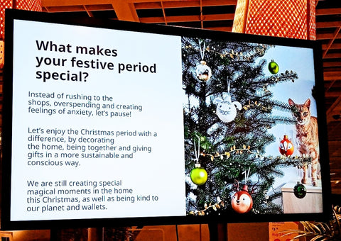 Xmas Sustainability Session What makes the festive period special? slide Ikea Lagom Live Dec 21 with Sabeena Z Ahmed