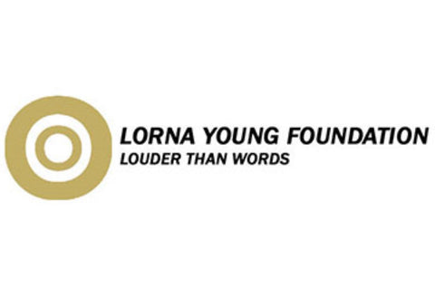 The Lorna Young Foundation Brand Logo and Strapline