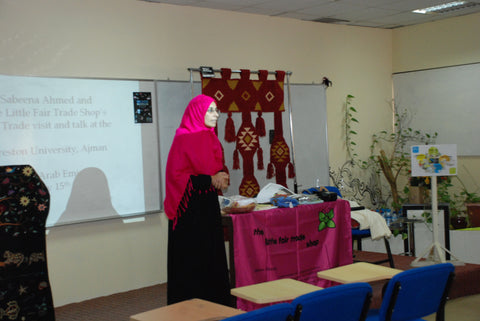 Fair Trade Talk at The Preston University Ajman - May 2012