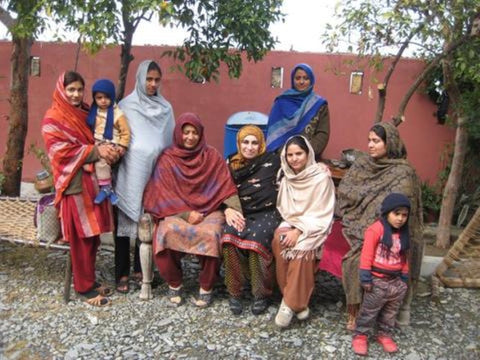 The Little Fair Trade Blog, Gulshan Bibi and Family, Haripur, Pakistan 2011 interview with Sabeena Ahmed