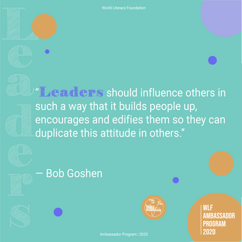 Leaders Quote - Bob Goshen 