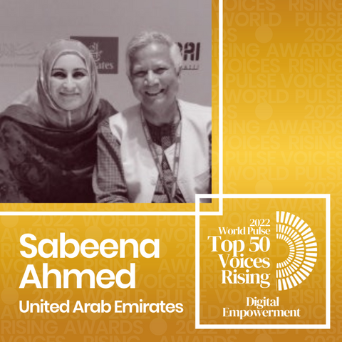 The World Pulse 50: Voices Rising in 2022 with Sabeena Z Ahmed