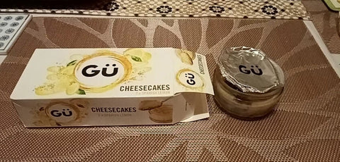 The Little Fair Trade Blog, Plastic Free July 21, Lemon cheesecake in totally recyclable packaging, with Sabeena Z Ahmed