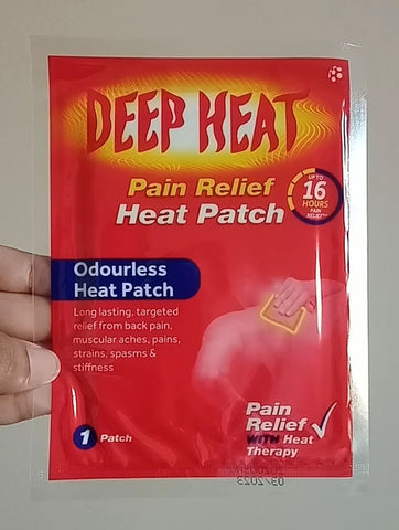 The Little Fair Trade Blog, Plastic Free July 21, Deep heat patches, with Sabeena Z Ahmed