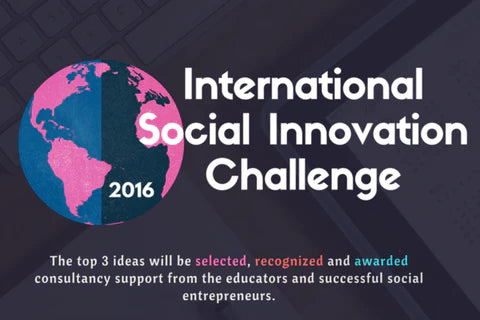 Future Learn: Social Enterprise, Turning Ideas into Action, International Social Innovation Challenge Logo with Sabeena Z Ahmed