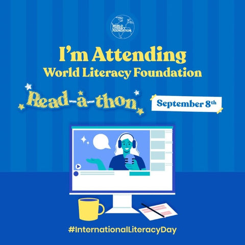 I'm Attending the World Literacy Foundation Read-A-Thon 2021 with Sabeena Z Ahmed